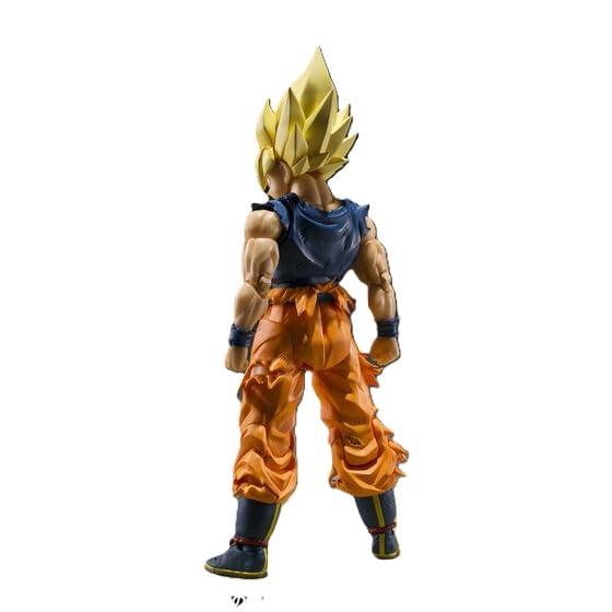 Tamashii Nations S.H.Figuarts Super Saiyan Son Goku Angry Warrior Dragon Ball Z 145mm PVC ABS Movable Figure