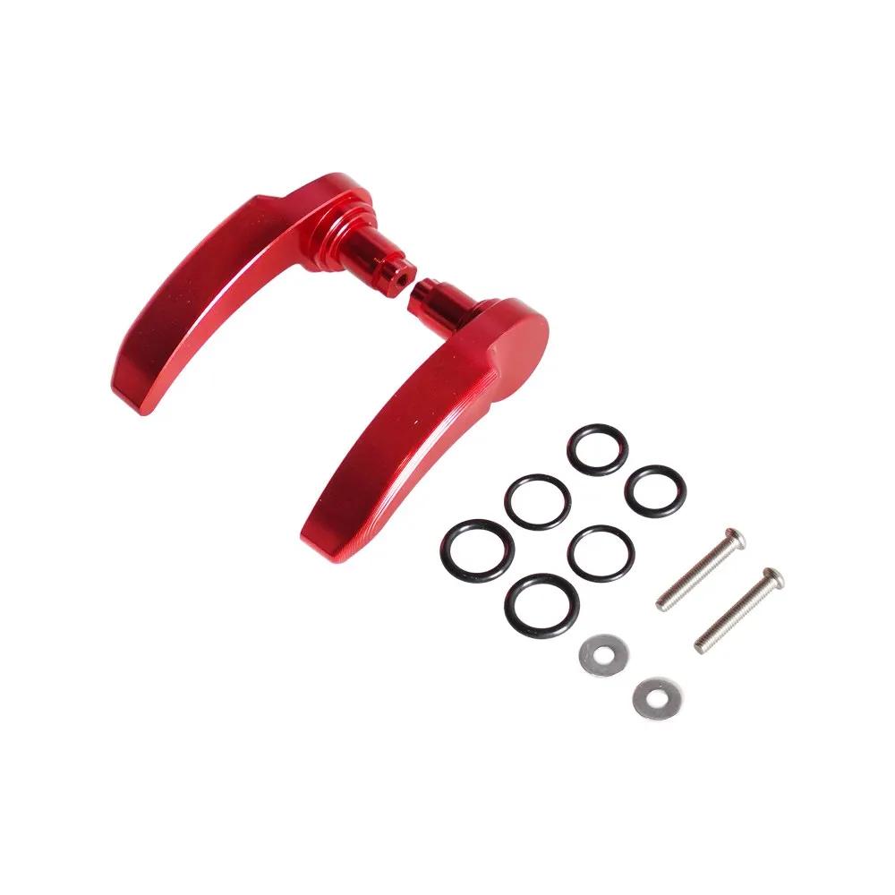 

Комплект защелок для седельной сумки Подъемник для седельной сумки для Harley Davidson Touring Street Glide Electra Glide Road King Road Glide 2014-2025 красный