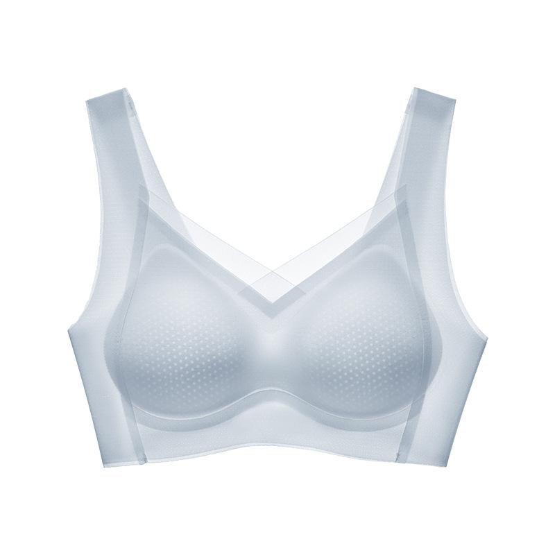 Seamless Breathable Tank Top Bra for Small Bust, Wireless Push Up Uplift Side Support Comfortable Shaping Lingerie