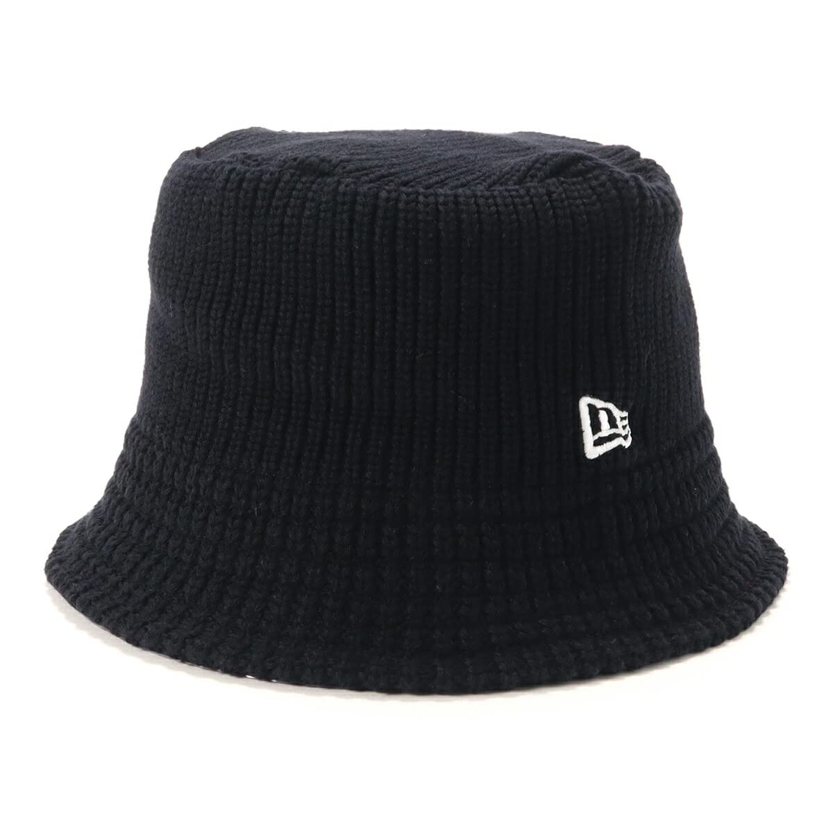 

[New Era] Вязаная панама, однотонная, простая, черная, БЕСПЛАТНАЯ ВЯЗАНАЯ ПАНАМА NE BLK