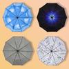 Fully Automatic 10-Rib Double-Layer Folding Umbrella