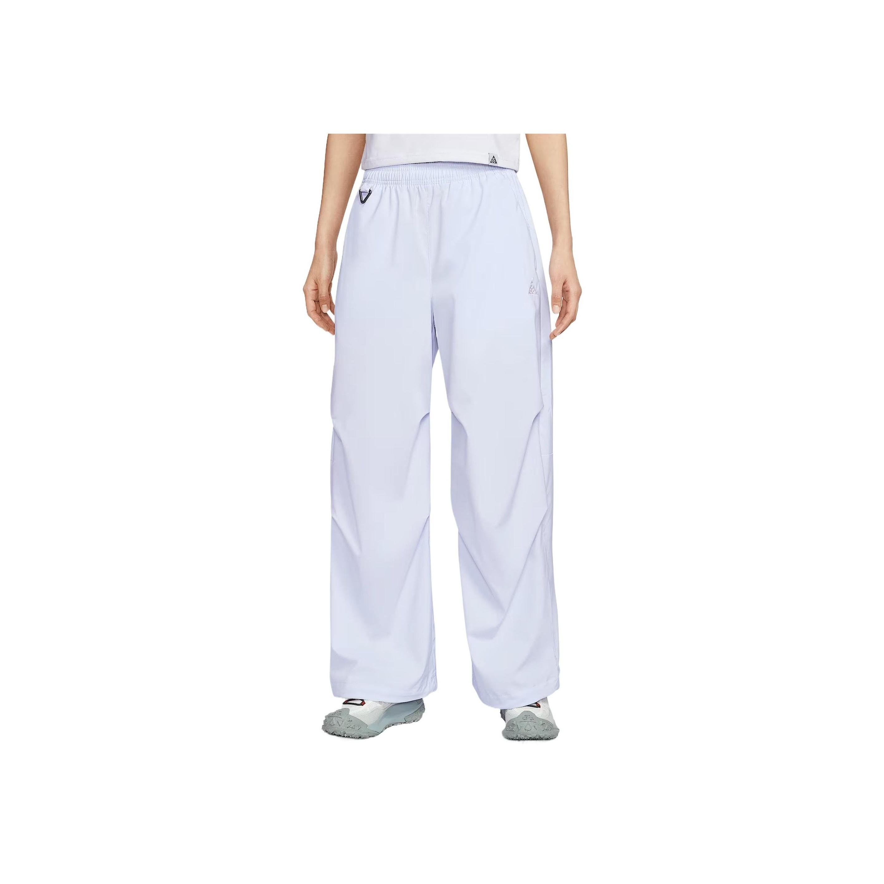

Nike ACG Comfortable Fashion Simple Versatile Casual Pants Women bottoms Blue White FV7320-085 L