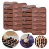 Silicone Chocolate Mold 3D Spoon Baking Mold Non-stick Biscuit Cake Jelly Candy Mold DIY Hand Baking Tools Kitchen Accessories