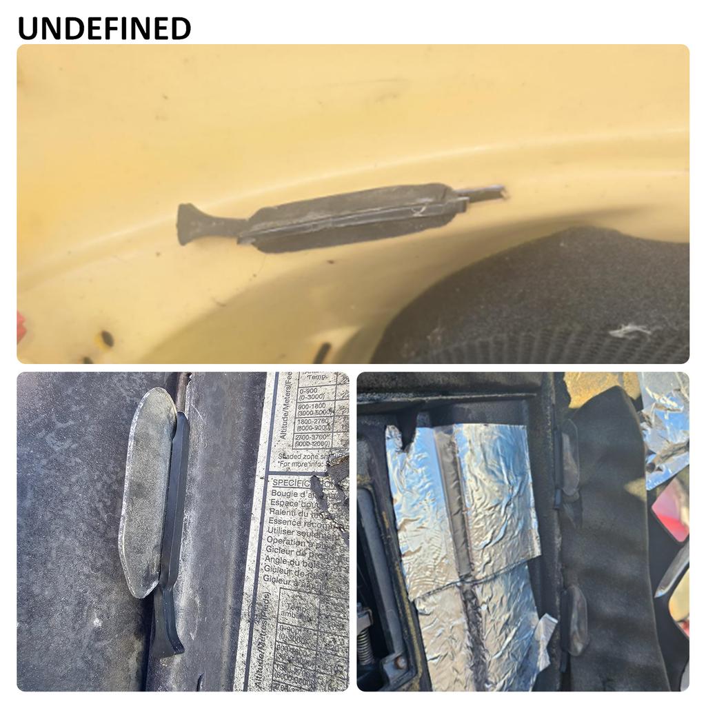 10x Feste Windschutzscheiben-Gummidichtungsringe für Polaris 5410970,5410387 Ski-Doo 572-0328-00 Yamaha 8K4-77223-00