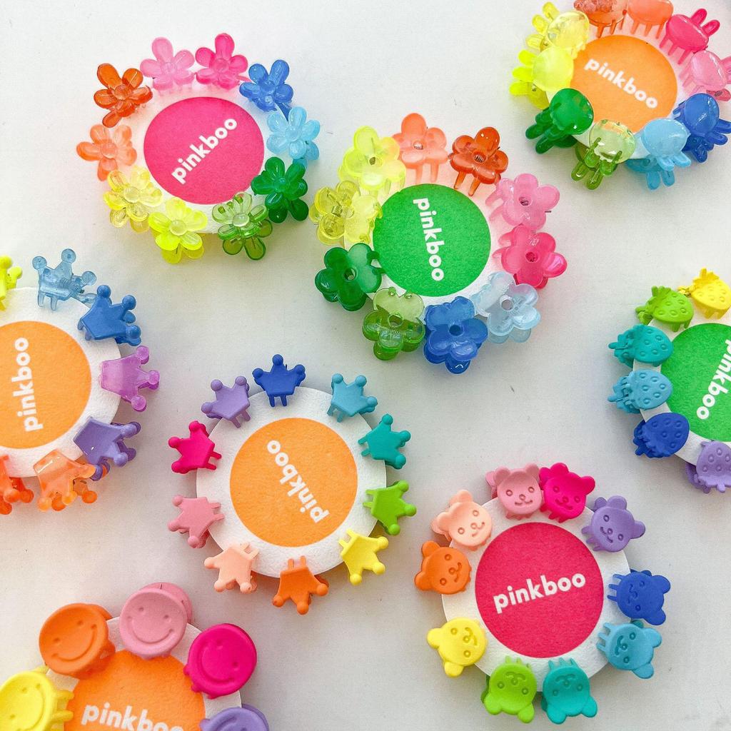 Smiley Face Cherry Hair Claw Clip for Girls