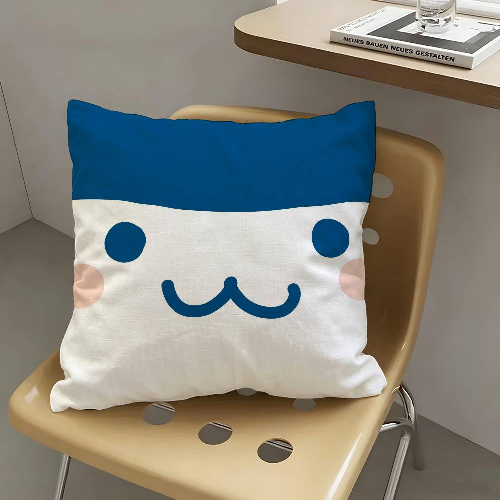 1pc T-Tamagotchi M-Mametchi Pillow Case Fashion Square Pillowcase Bedroom Sofa Room Ins Decoration Leisure