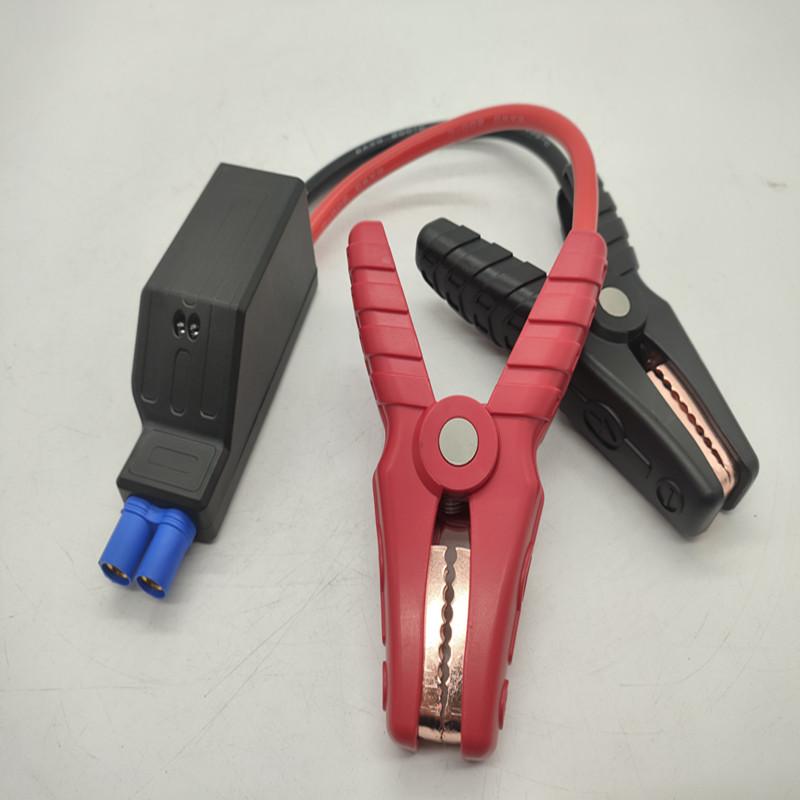 COSSIFTW 12V EC8 Jumper Cable Clamp Protections Smart Booster Jumper Cable Intelligent Alligator Clamps for