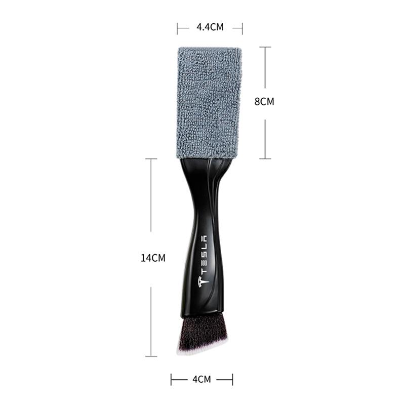 Ysdkf1 Car Air Outlet Cleaning Tool Dust Brush Car Accessories Key For Tesla Y X Model 3 S Roadster Juguete Coil Cybertruck Bonina Kit