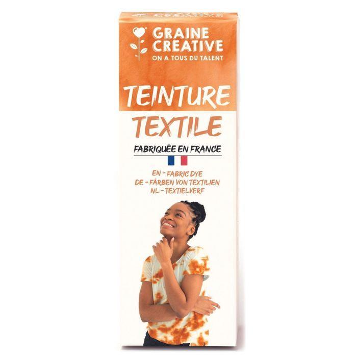 Peinture pour textile 100 ml effet tie and die - rouille