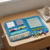 Sensory Training Book Textured Textural Activity Ribbon Ties Learning Aid for Elderly
