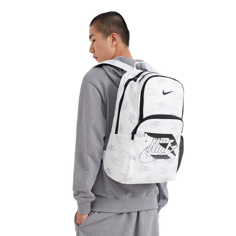 Nike Large Backpack Pure White Lightweight Casual NY2413024GS-001