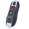 3 Boutons Pour Porsche 718 911 Cayenne Panamera Cayman Macan 2015 2016 2017 2018 2019 2020 2021 Coque de Clé à Distance Fob