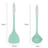 Ustensile de bucătărie Separator de ulei din silicon rezistent la căldură Oală anti-opărire cu mâner lung Skimmer lingură Spatulă antiaderentă Oală fierbinte