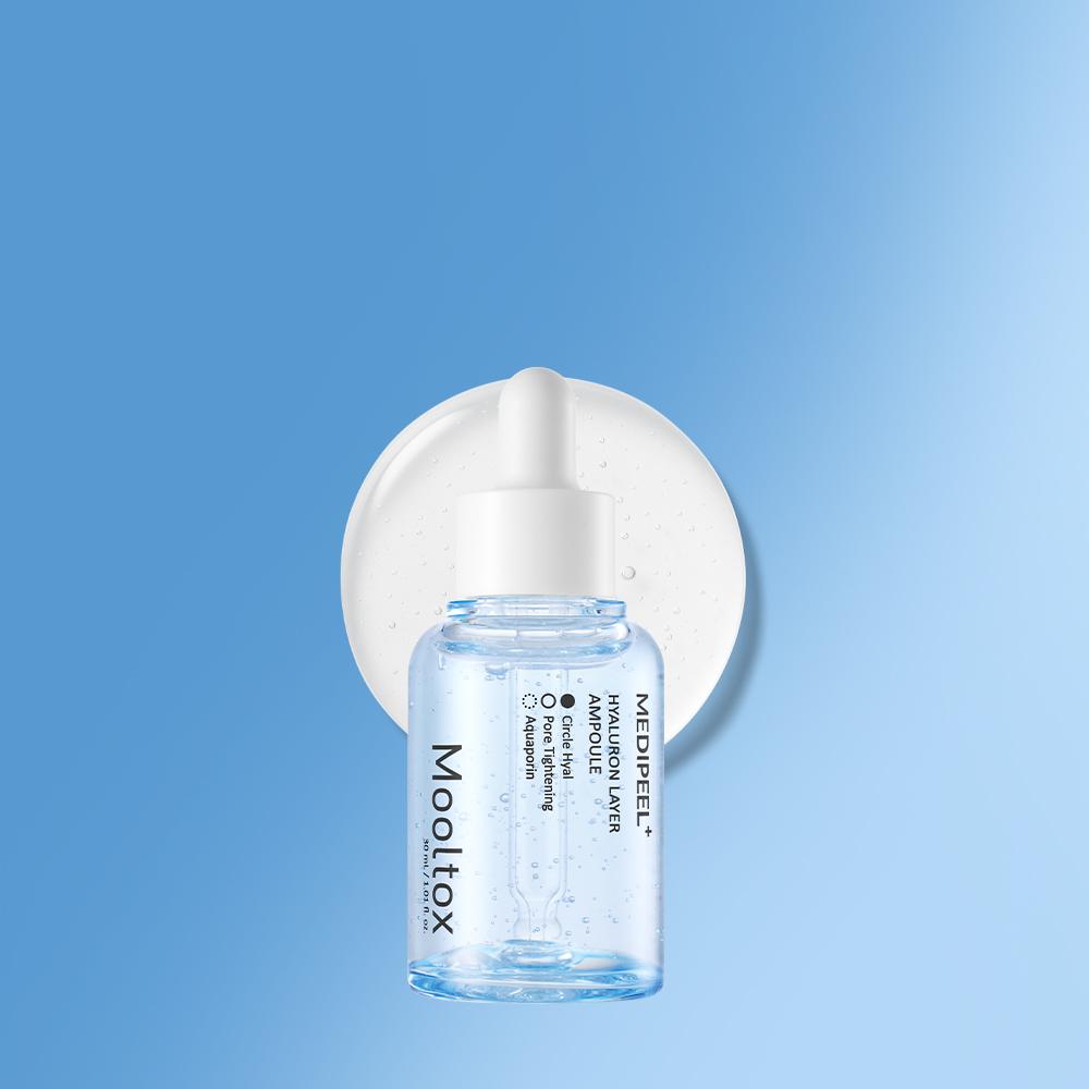 MEDIPEEL Hyaluronic Acid Layer Mooltox Ampoule 30ml - Hydrating Ampoule Moisture Boost, Korean