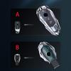 Bilfjärrnyckelfodral skal för Mercedes Benz ACESG Class GLC CLE CLA GLB GLS W177 W205 W213 W222 X167 AMG Nyckelring