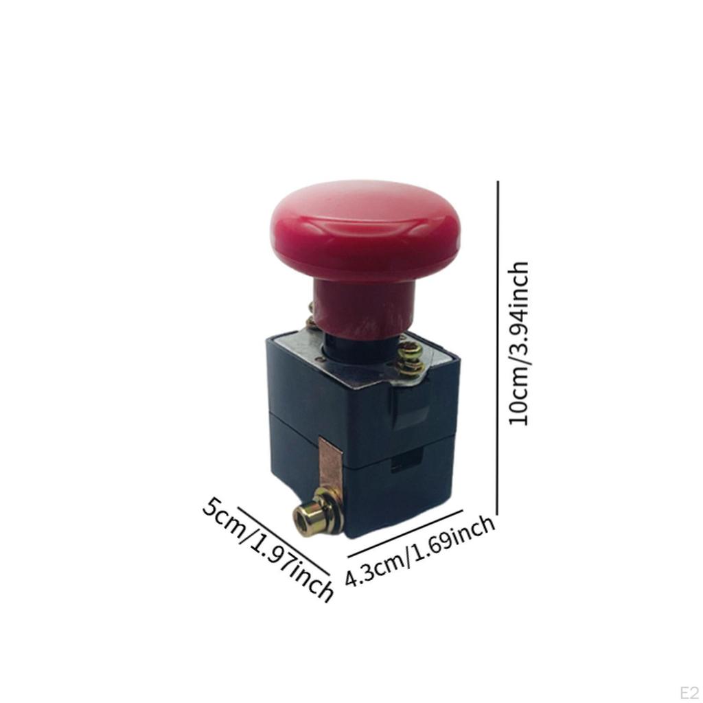 Emergency Stop Swicth Switch Push Button Replacement Power for Forklift Sightseeing