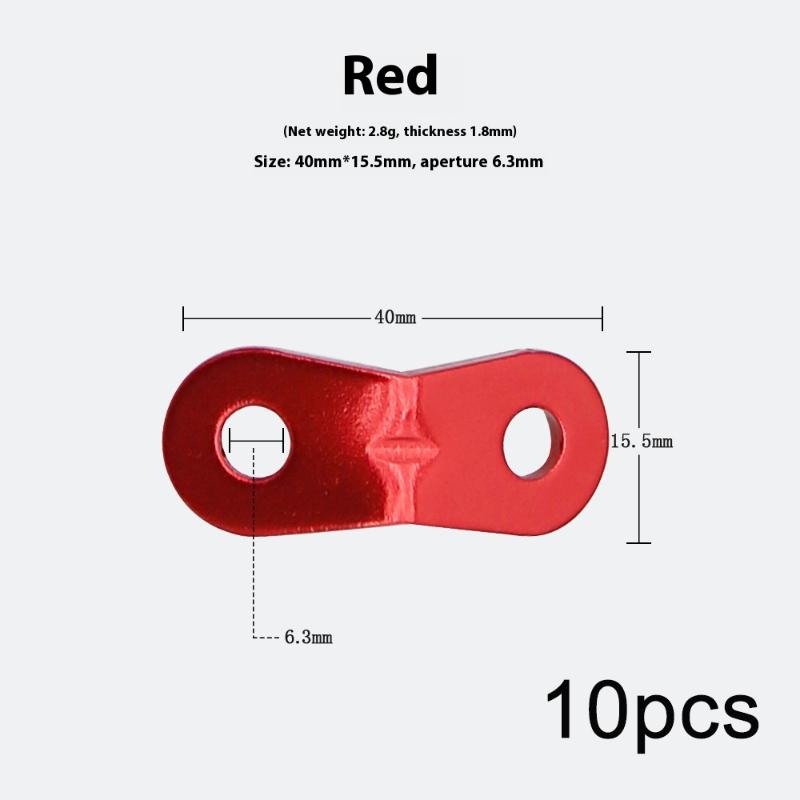 Aluminium Tent Windtouw Versteller Scheerlijn Koordslot Spanner Buiten Kamperen Luifel Afdak Bevestiging Glijder Accessoire
