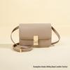 2025 Women's Genuine Leather Tofu Crossbody Bag - Fashionable Summer Shoulder Bag