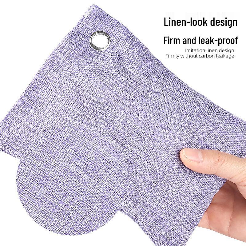 Bamboo Charcoal Odor Remover: Moisture-Proof, Formaldehyde Decomposer for Freshening Car and Home