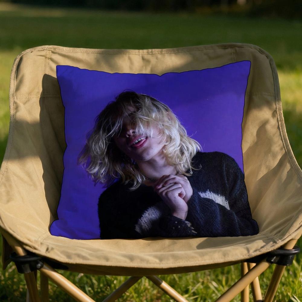Rapper NNettspend Cushion Cover Soft Reversible Durable Pillow Cover MultiScene Use for Home Car Daily Comfort