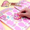 Little Mochi Cute Fruit Jelly Stickers Quiet Book: Handmade Dress-up Sticker Book for Girls' Education and Creativity.