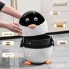 Penguin Flip-Top Trash Can