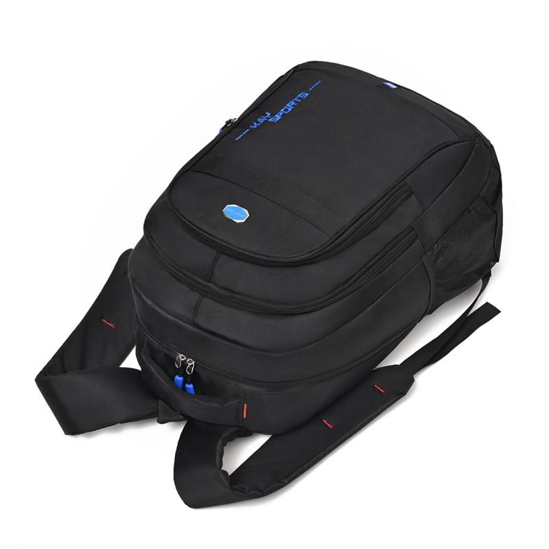 Oxford Large Fabric Backpack With Letter Design For Teens Travel And School