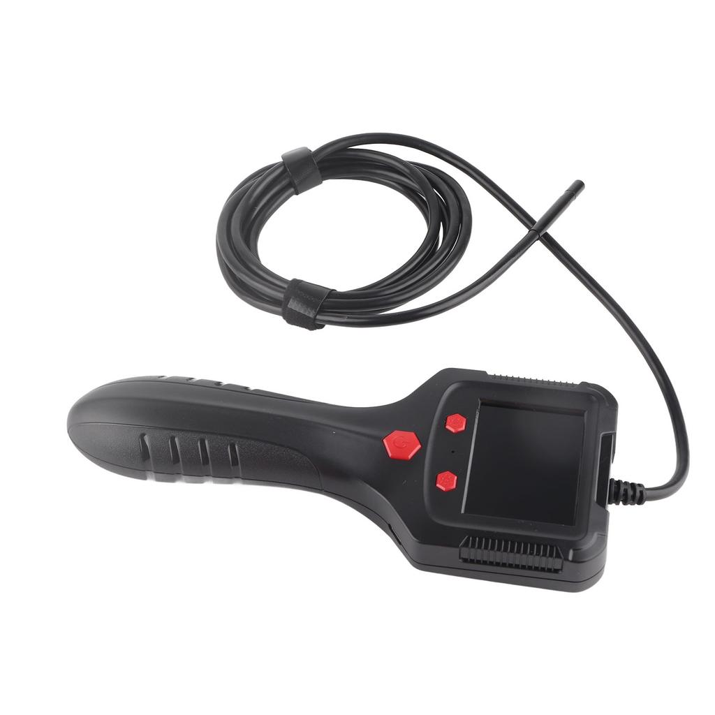 Endoscope industriel, écran HD de 2,4 pouces, boîtier ABS portatif, caméra d'inspection endoscopique pour usine