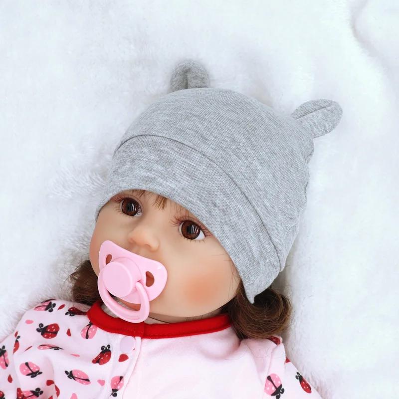 New Baby Hat For Boy Girl Fashion Ears Bonnet Cute Pography Props Hats Newborn Beanie Kids Outdoor Warm Knitted Beanie Cap