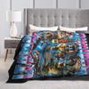 Italian Brainrot AI Genarated Animals Blankets Flannel All Season Gen Z Multifunction Soft Throw Blanket for Sofa Bedroom Quilt