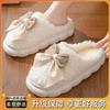 Mao Mao Cotton Slippers Women's Winter New Home Indoor Plush Warm Thick Bottom Couple Hair Slippers Men's Autumn and Winter