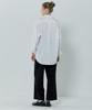 BASIC HOUSE Women'S High-Waisted Wide-Fit Hidden Elastic Waist Slacks Lapt0201