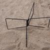 Aluminum Alloy Box Stand Steel Organizer Box Folding Stand Outdoor Storage Boxes Shelves for Outdoor Picnic Fishing