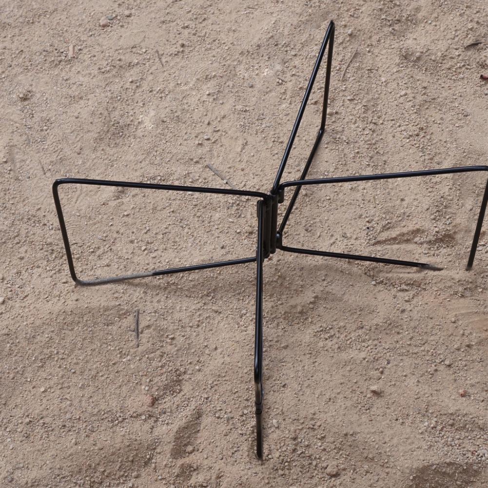 Aluminum Alloy Box Stand Steel Organizer Box Folding Stand Outdoor Storage Boxes Shelves for Outdoor Picnic Fishing