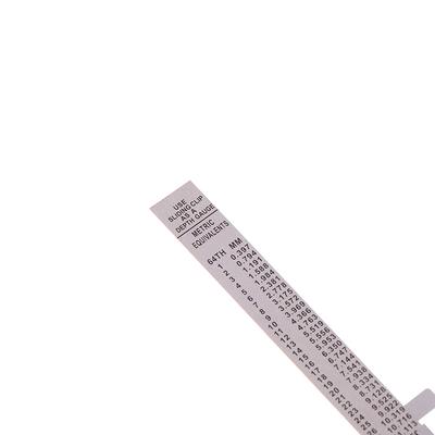 1/2pcs  Inch 1/32" Mm/Metric Graduations High Precision 6 Inch Stainless Steel Precision Ruler Sliding Pocket Ruler With