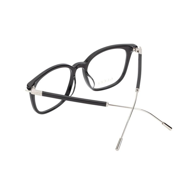 Gucci Classic Ultra-lightweight Sheet Metal Black Frame Square Optical Frame Men's Style