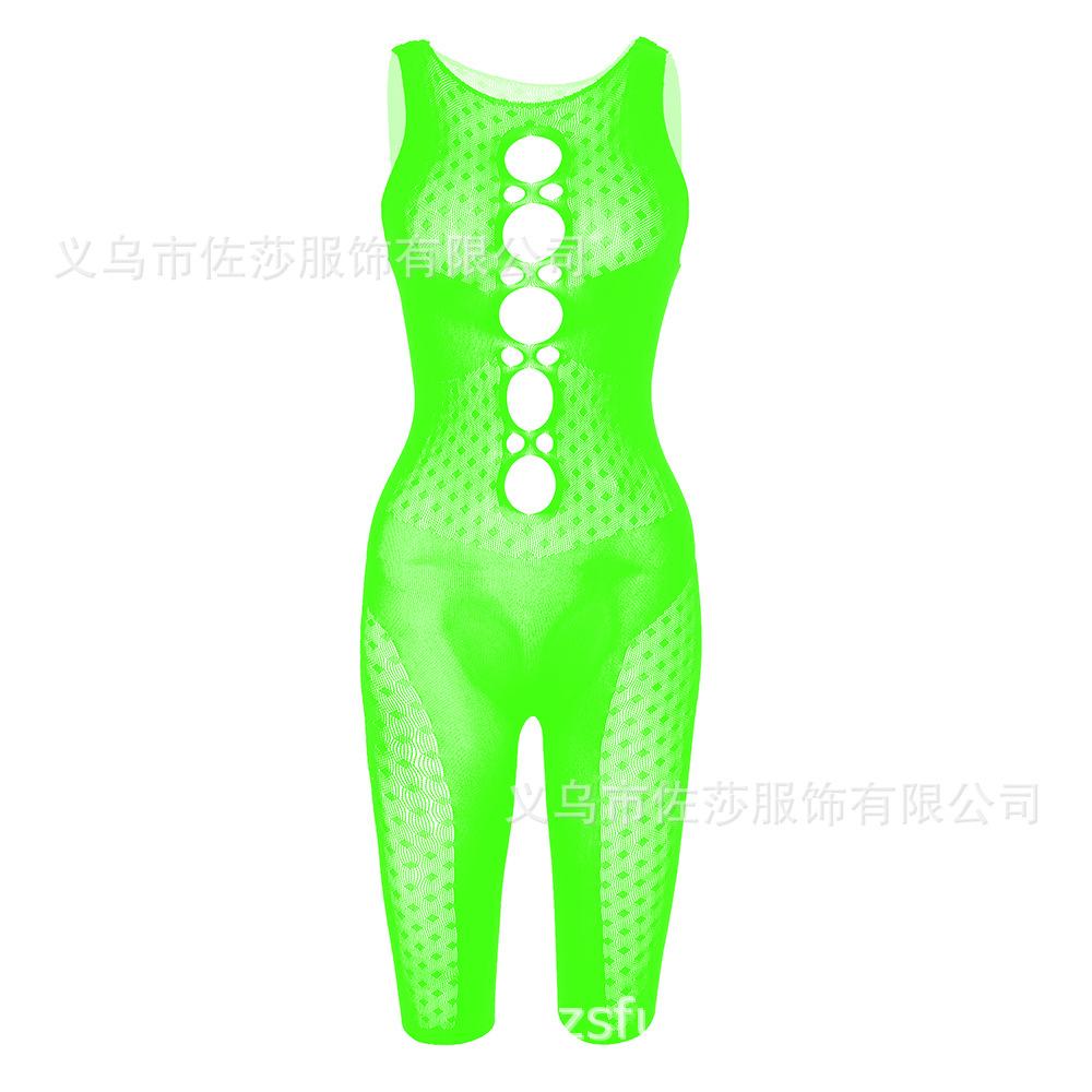 Sexy underwear tight hip skirt one-piece mesh sexy perspective suspenders