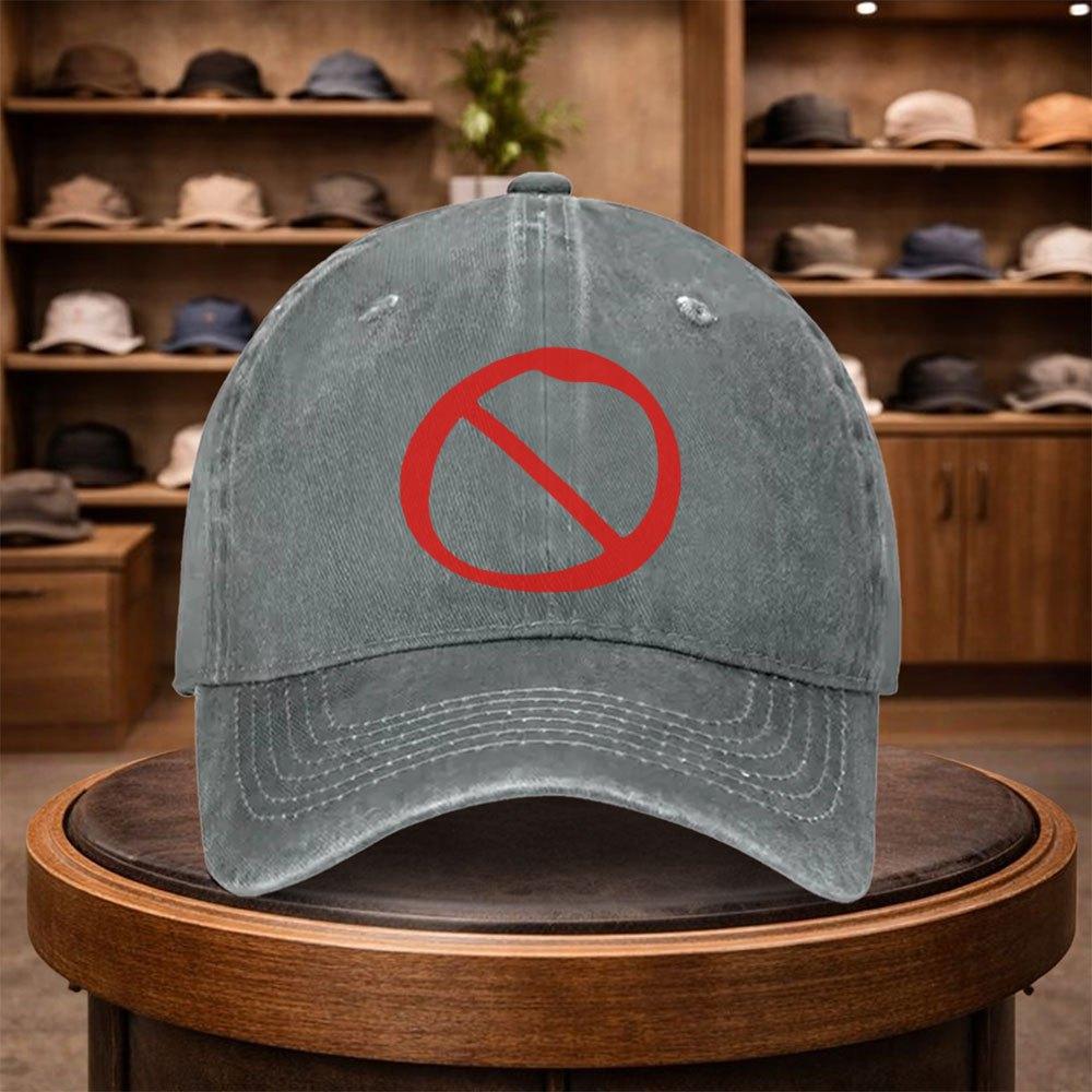 A UnisexS Baseball Cap That Is Prohibited Featuring an Outdoor Fashion Design Adjustable for Casual Wear It Has an Urban Style 1pc