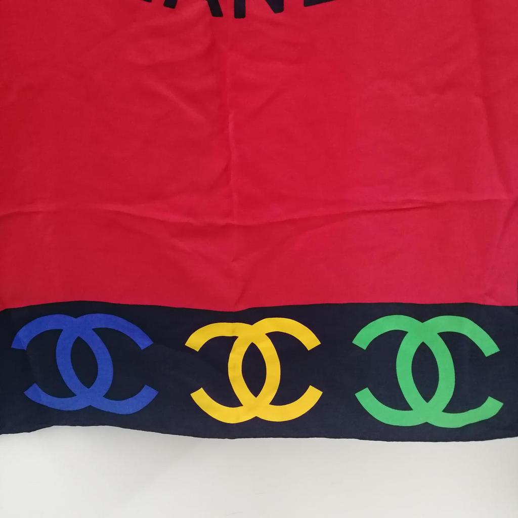 Used CHANEL RD Scarf