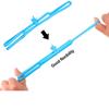 Silicone Finger Bookmarks for BooksColor Elastic Rubber Strap Book Marker Holder Office School F6468