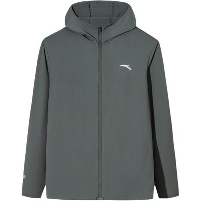 Hitzeschild UV-Schutz Feuchtigkeitstransport Locker sitzende Zip-Up Sonnenschutzjacke Herrenjacken 952527706-9