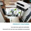Durable Range Hood Exhaust Fan 13.2W Side Air Vent Oil Suction Vent  Motorhome Kitchen