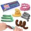 Silicone Sensory Sticks Set – 6 Textured Fidget Toys for Calming Anxiety Relief, Suitable for Autism.