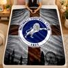 Flannel BlanketMillwall Warm Soft Throw Blanket for Indoor Sofa Bed Living Room Use