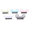 2Pcs Nail Brush Nail Art Manicure Pedicure Soft Remove Dust Plastic Cleaning Nail Brushes File Tools Set