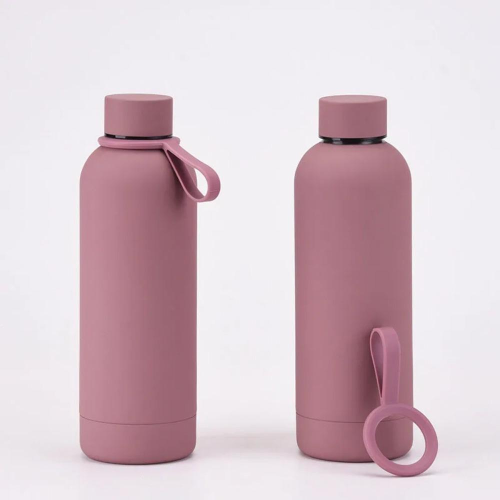 500ml 304 Stainless Steel Small Bottle Large-Capacity Thermos With Handle Outdoor Portable Sports Cup Vacuum Insulation Gifts