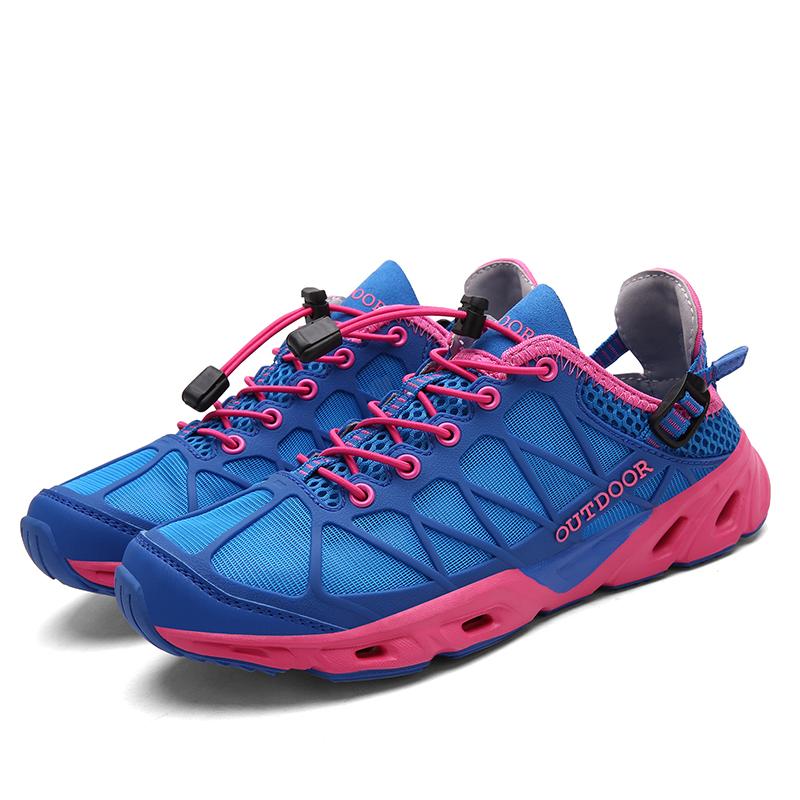 New tourist hiking shoes outdoor fishing breathable non-slip hiking shoes quick dry Shuo Creek shoes couples light