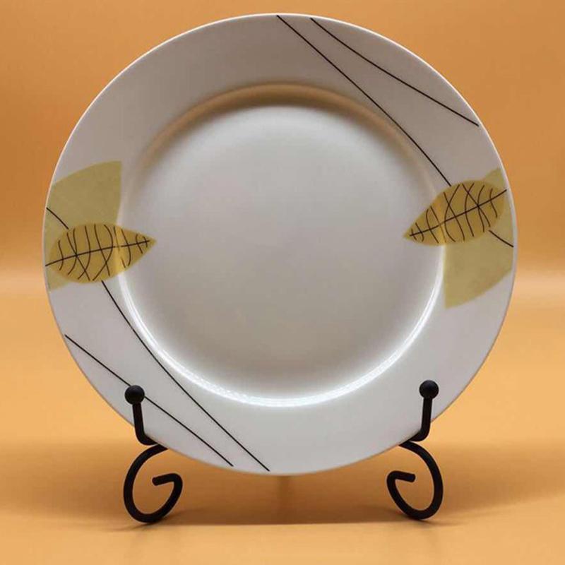 Iron Display Stand Black Iron Easel Plate Display Photo Holder Stand, Displays Picture Frames, Cookbooks, Decorative Plates