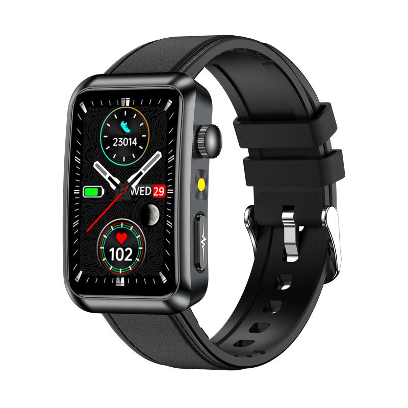 TK77 Smart Bracelet Watch BT Call Flashlight ECG Health Monitor Wristwatch Outdoor Multi-Sports Fitness Tracker Smartwatch