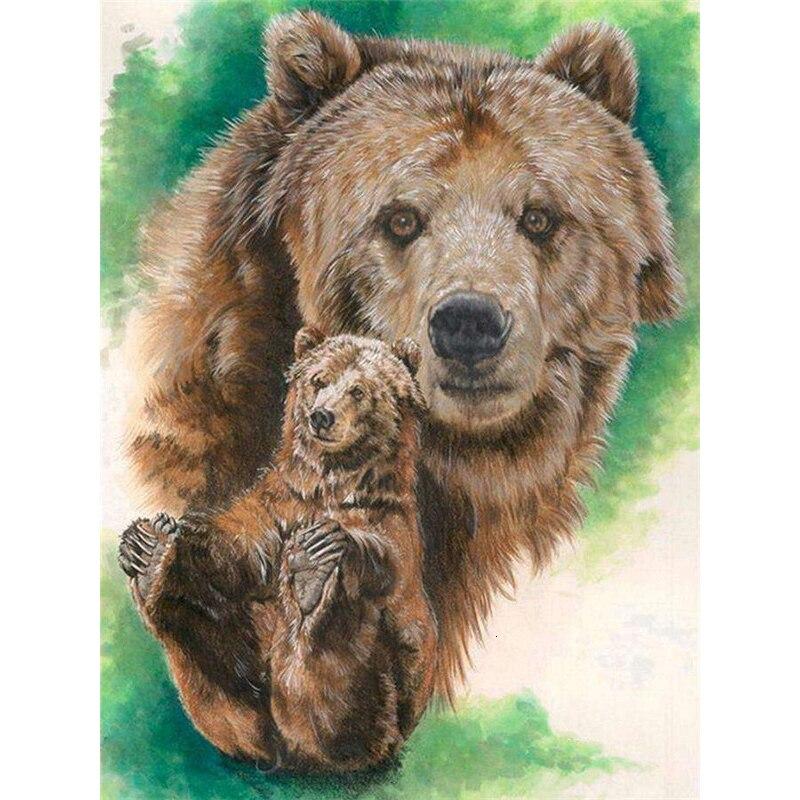 Neues 5D DIY Diamantmalerei Pferd Tiger Diamantstickerei Tier Kreuzstich Vollrunde Bohrer Heimdekor Handwerk Kunst Geschenk